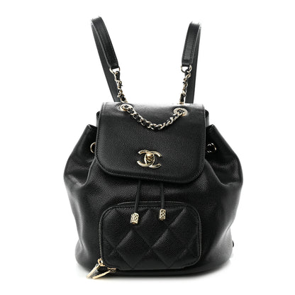 Chanel Caviar Quilted Mini Business Affinity Backpack Black 1 of 10