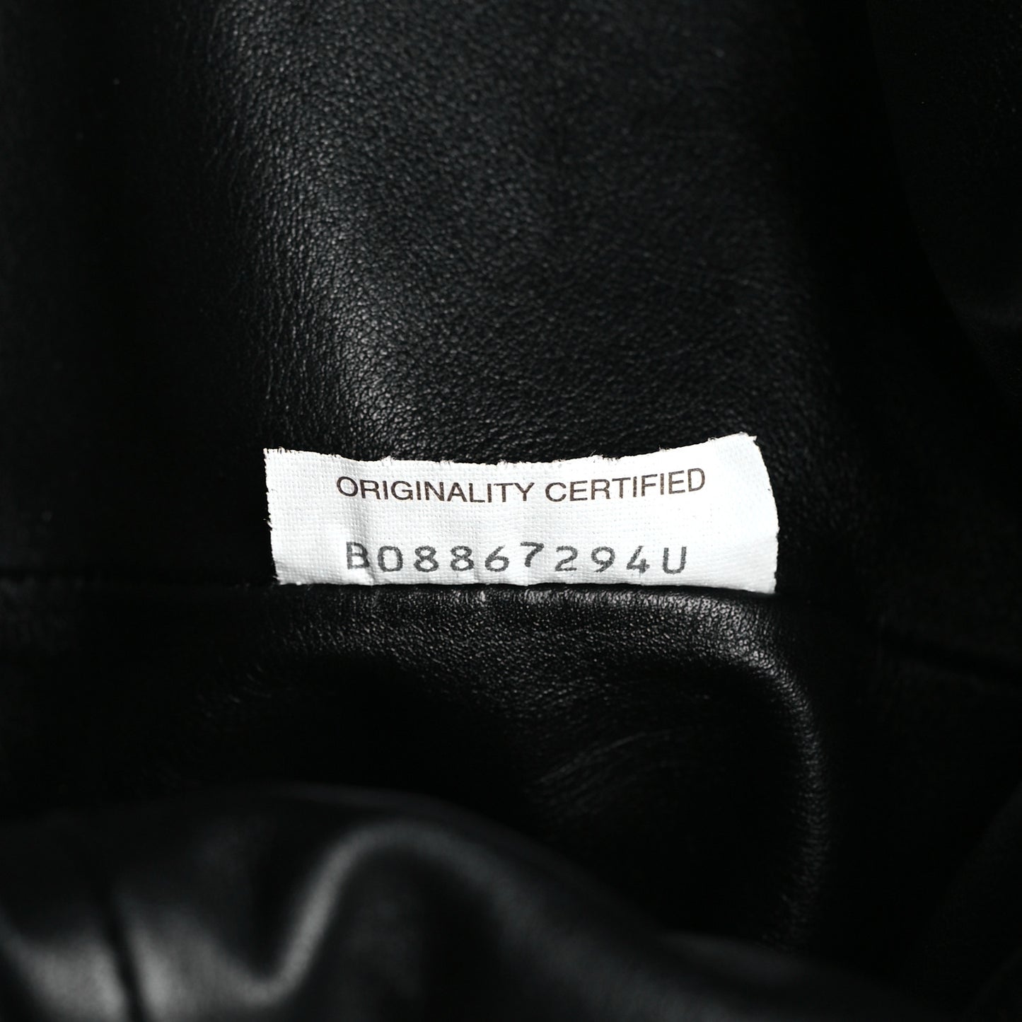 Smooth Butter Calf The Pouch Oversized Clutch Black
