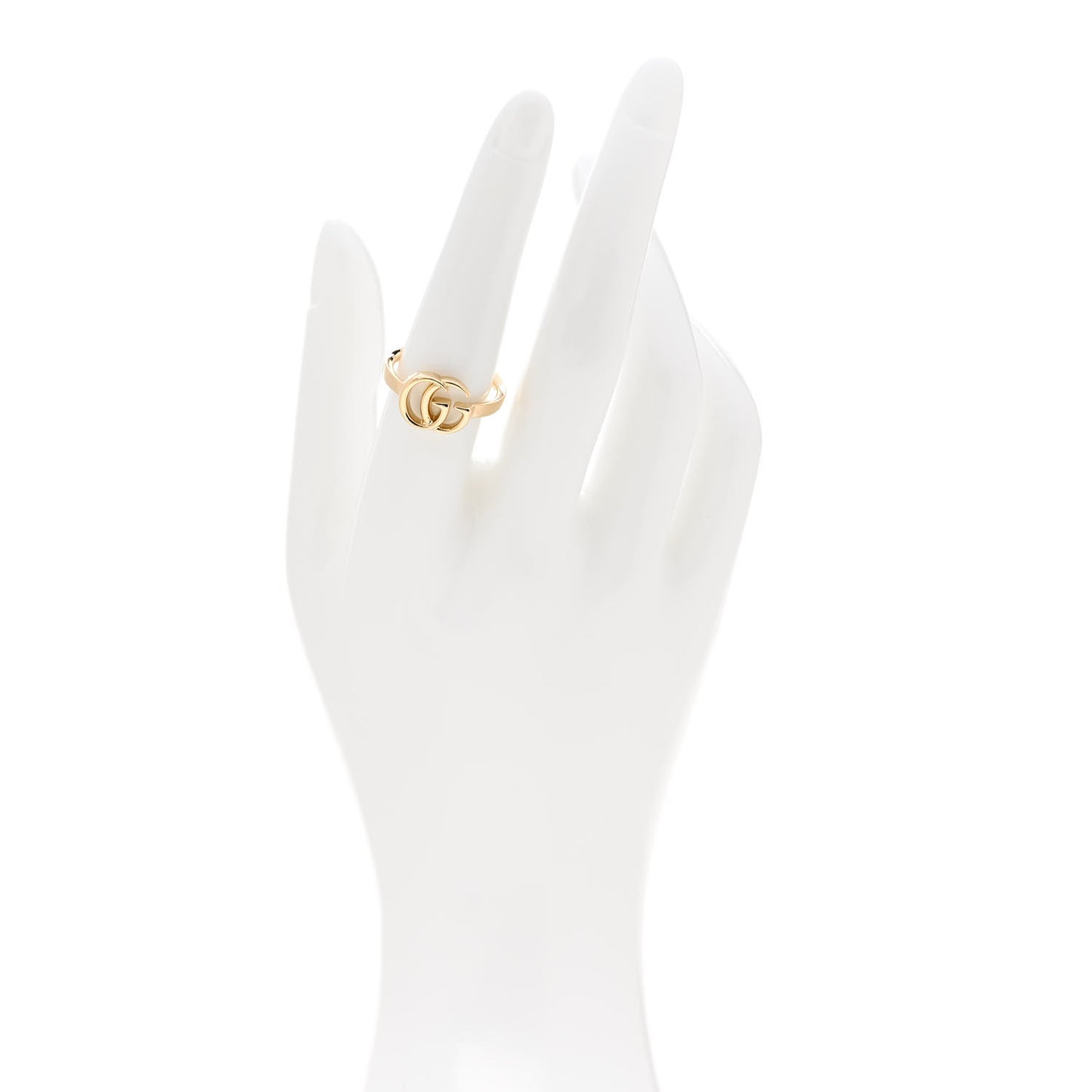 18K Yellow Gold Running GG Ring 54 7
