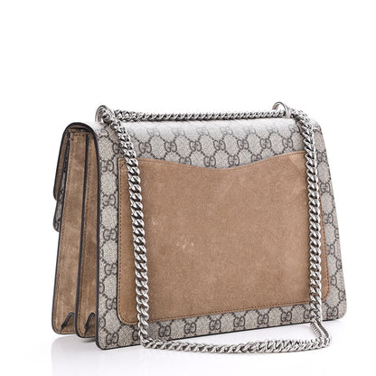 Gucci GG Supreme Monogram Medium Dionysus Shoulder Bag Taupe 4 of 8