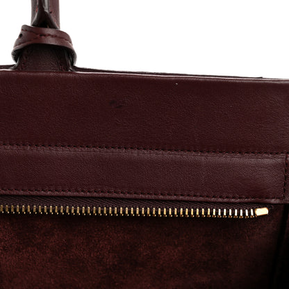 Saint Laurent Calfskin Medium Rive Gauche Cabas Amaranto 11 of 12