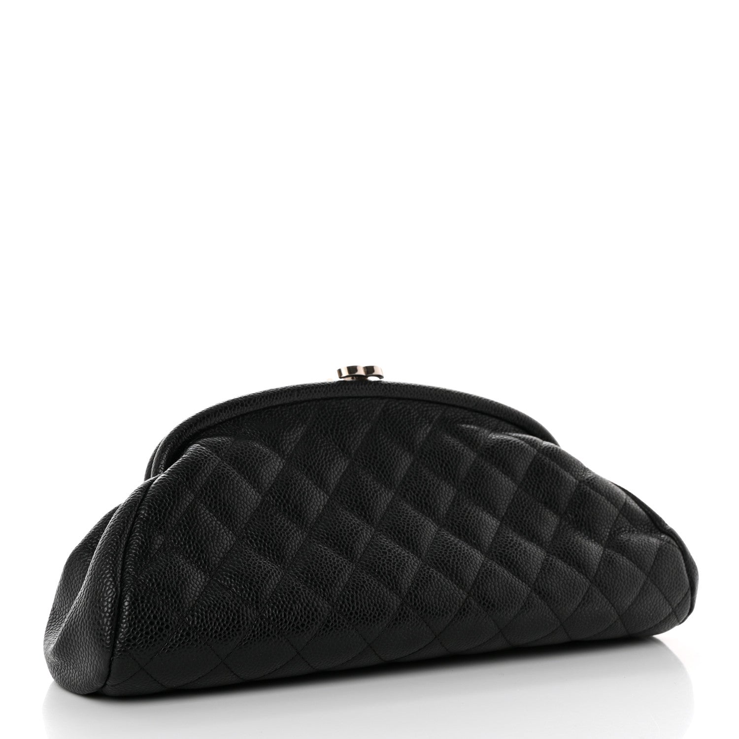Chanel Caviar Quilted Timeless Clutch Black 3 of 7