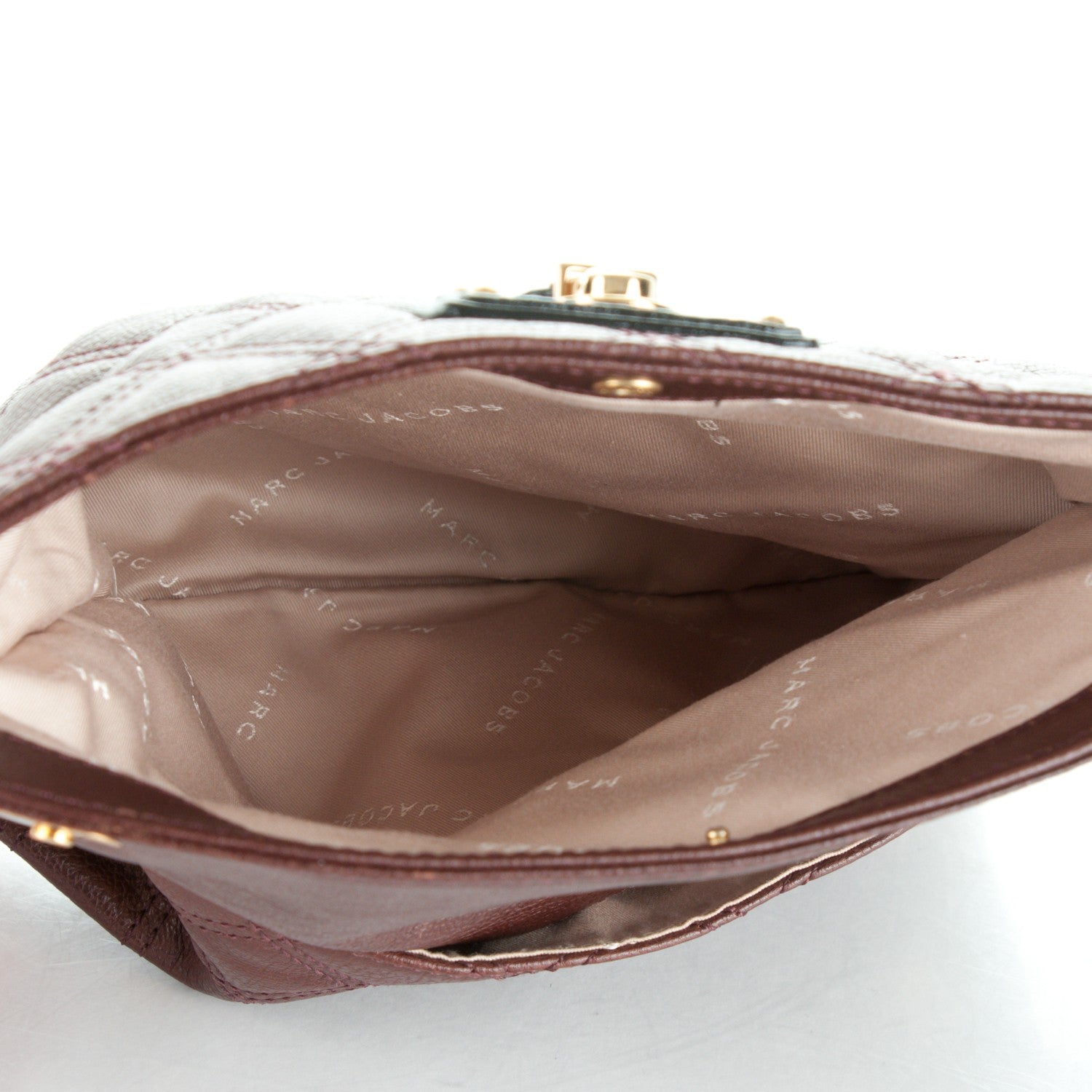 Marc Jacobs Quilted Eugenie Clutch Brown 4 of 7