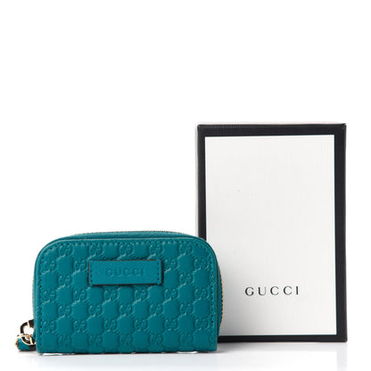 Gucci Microguccissima Zip Around Card Case Deep Cobalt 8 of 8