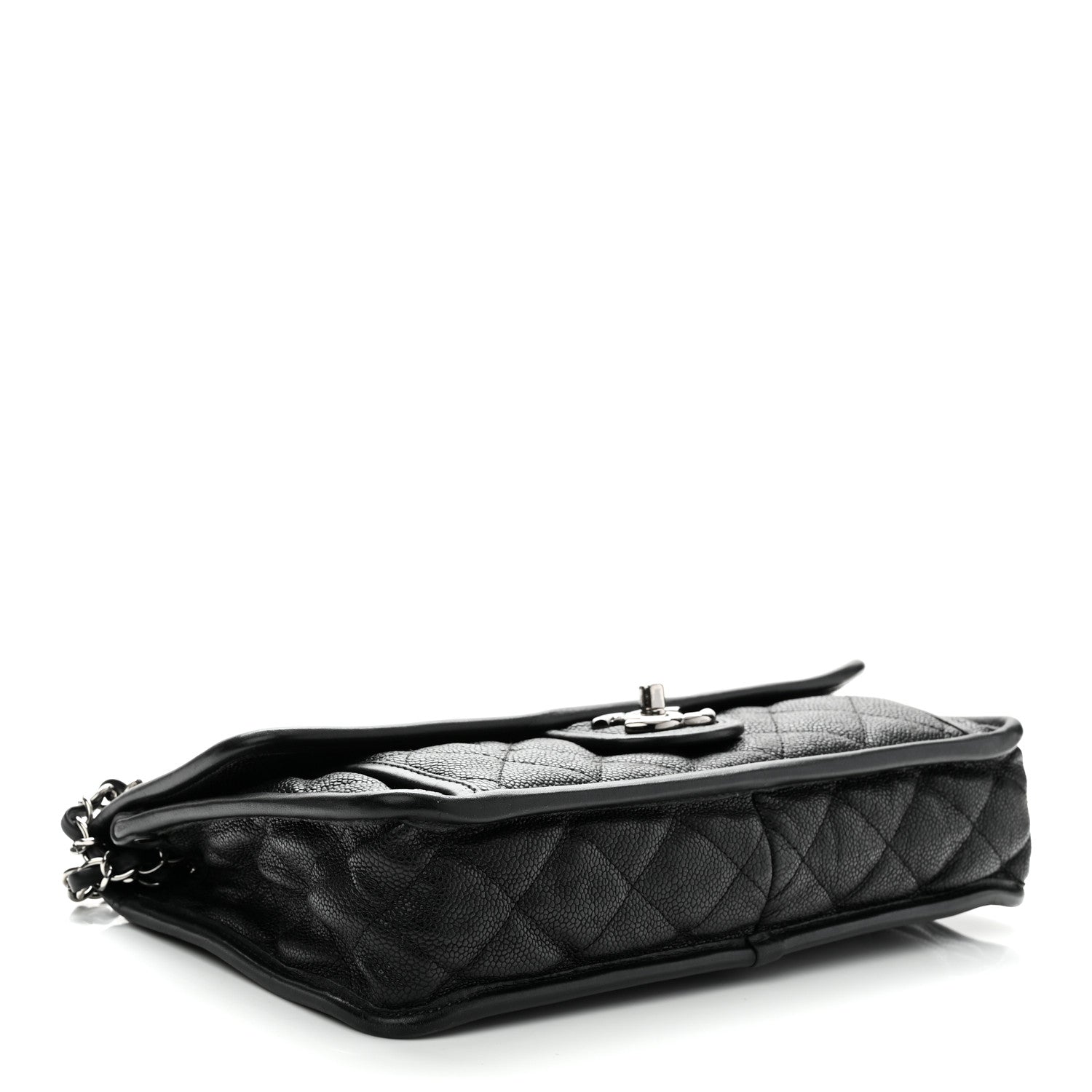 Chanel Caviar Quilted Medium French Riviera Flap Black 4 of 11
