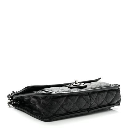 Chanel Caviar Quilted Medium French Riviera Flap Black 4 of 11