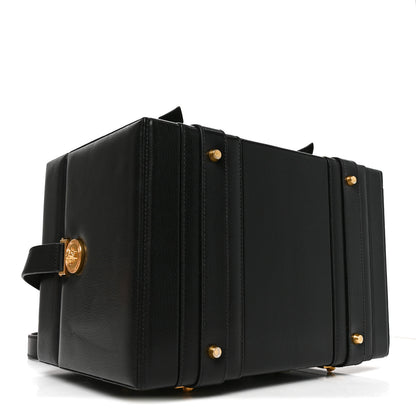 Versace Calfskin Medusa Vanity Train Case Black 3 of 8