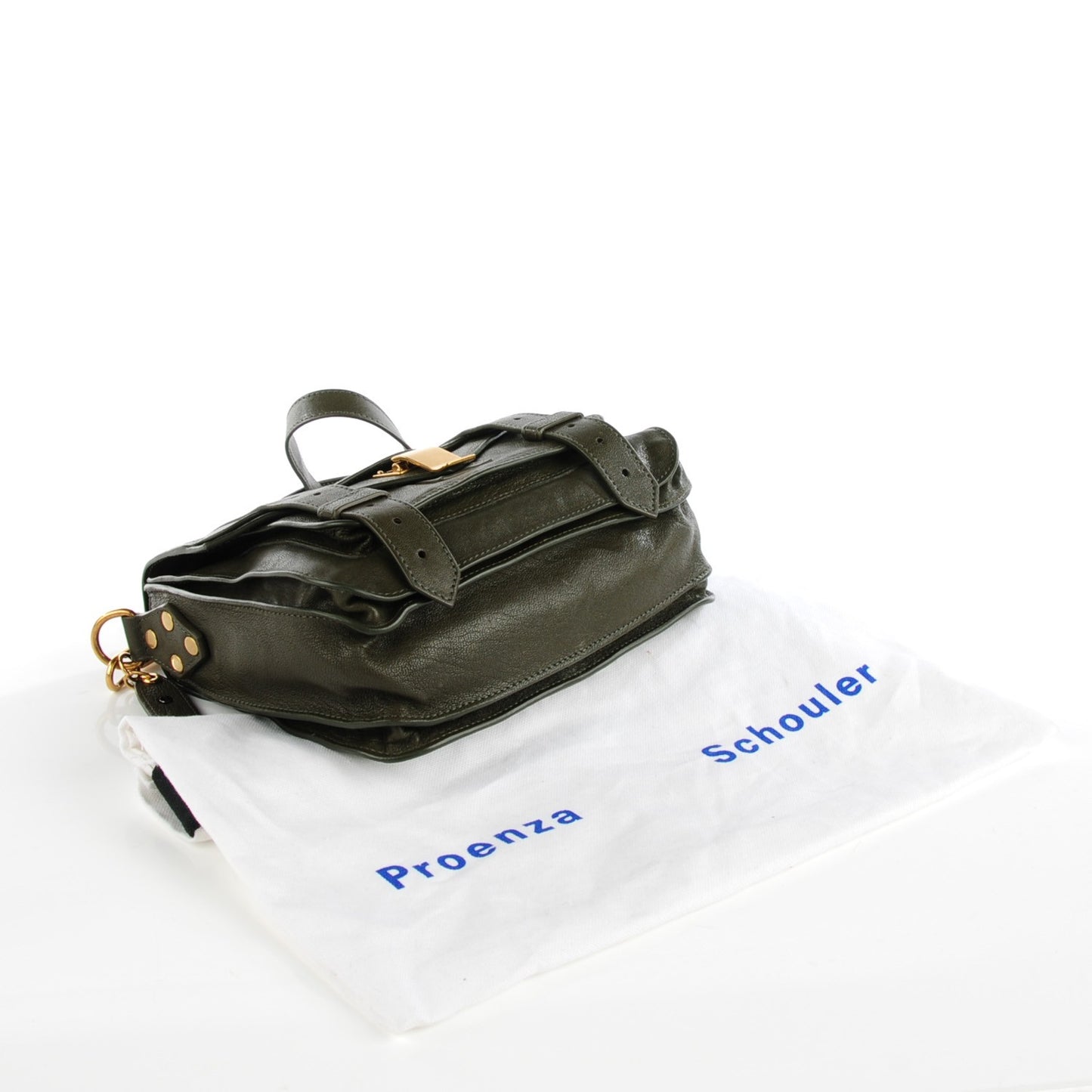 Lambskin PS1 Pouch Military Green