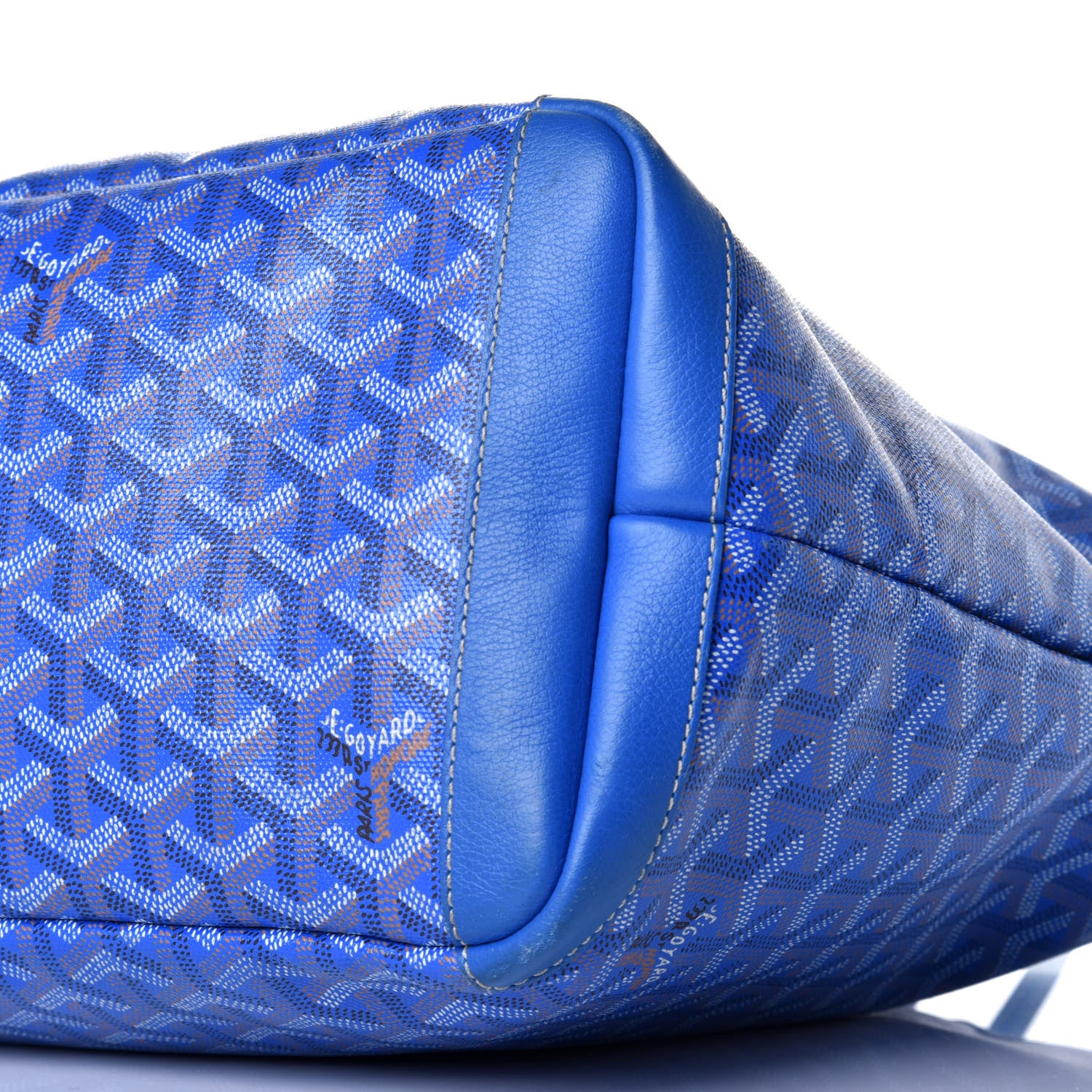 Goyard Goyardine Artois MM Blue 8 of 8
