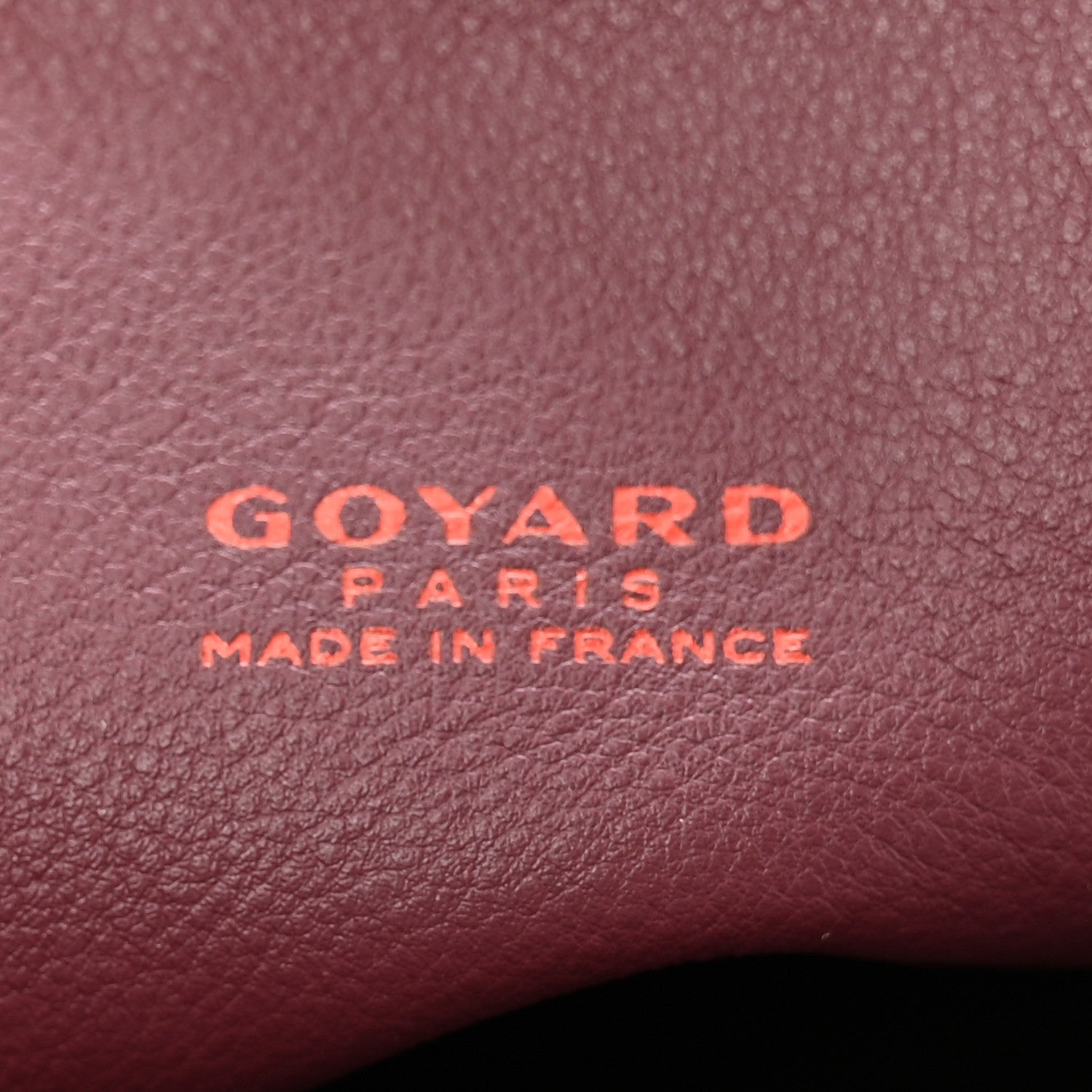 Goyard Goyardine Reversible Mini Anjou Burgundy 12 of 20