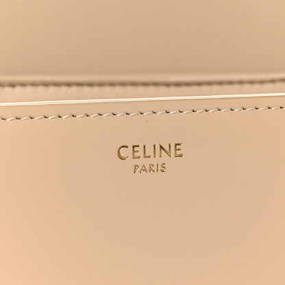 Celine Shiny Calfskin Teen Triomphe Nude 6 of 9