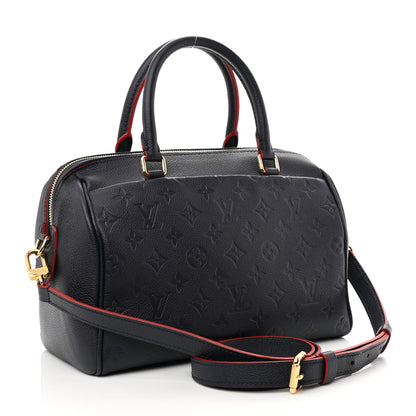 Louis Vuitton Empreinte Speedy Bandouliere 25 NM Marine Rouge 3 of 11