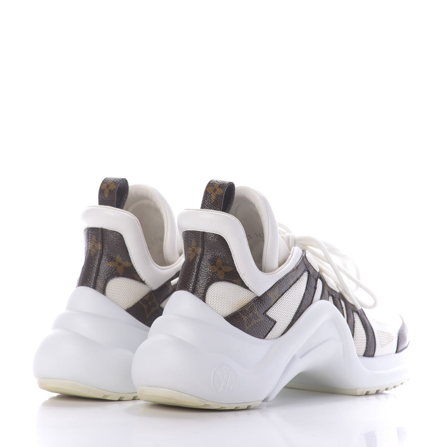 Patent Monogram LV Archlight Sneakers 39 White