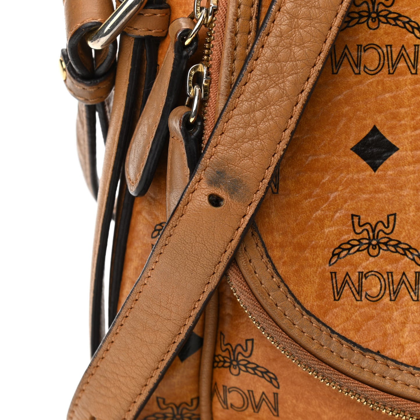 Visetos Heritage Crossbody Cognac
