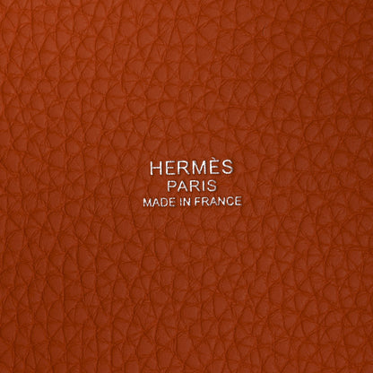Hermes Taurillon Clemence Picotin Lock 18 PM Orange 6 of 10