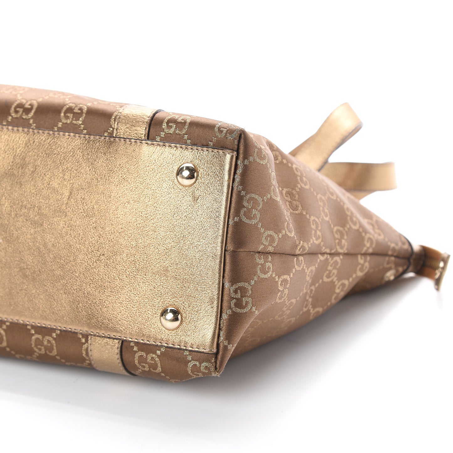 Monogram Medium Abbey Tote Metallic