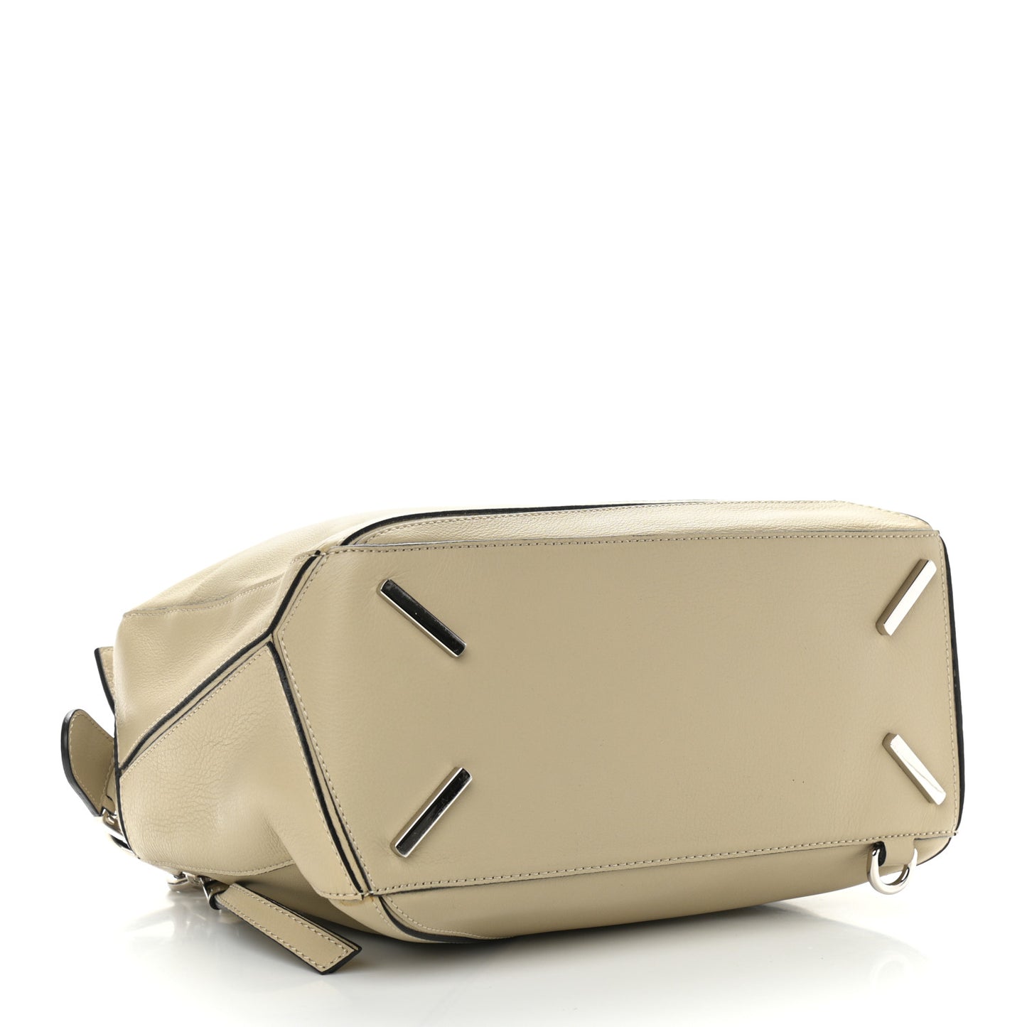Calfskin Medium Puzzle Bag Light Oak