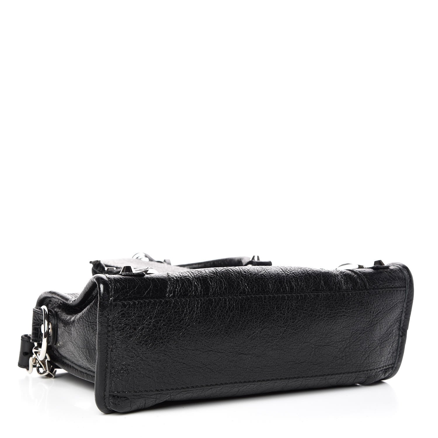 Balenciaga Agneau Classic Silver Hardware Mini City Black 4 of 9