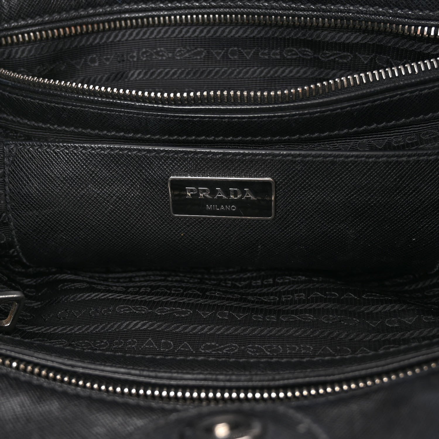 Prada Saffiano Soft Tote Black 6 of 13