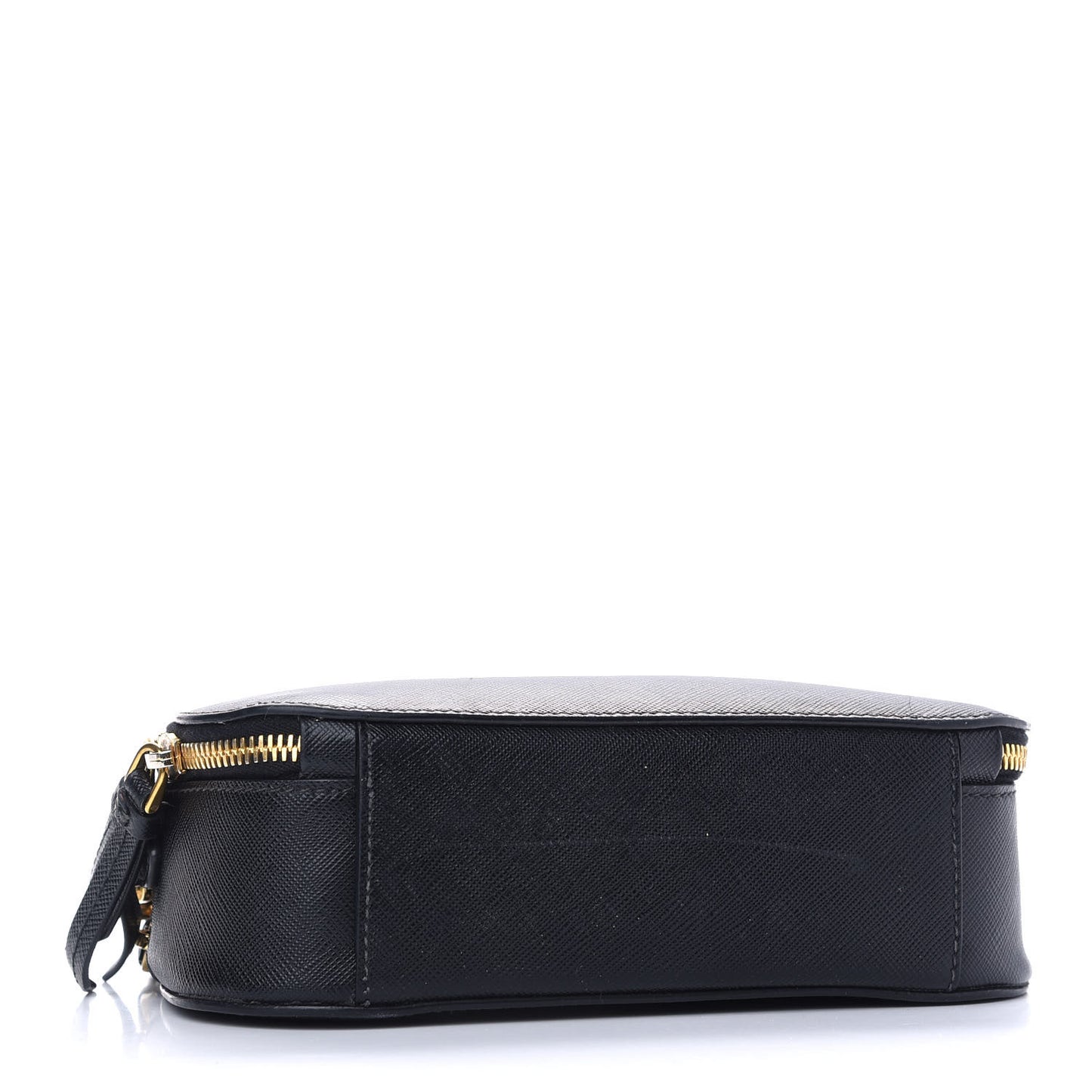 Saffiano Lux Odette Crossbody Black