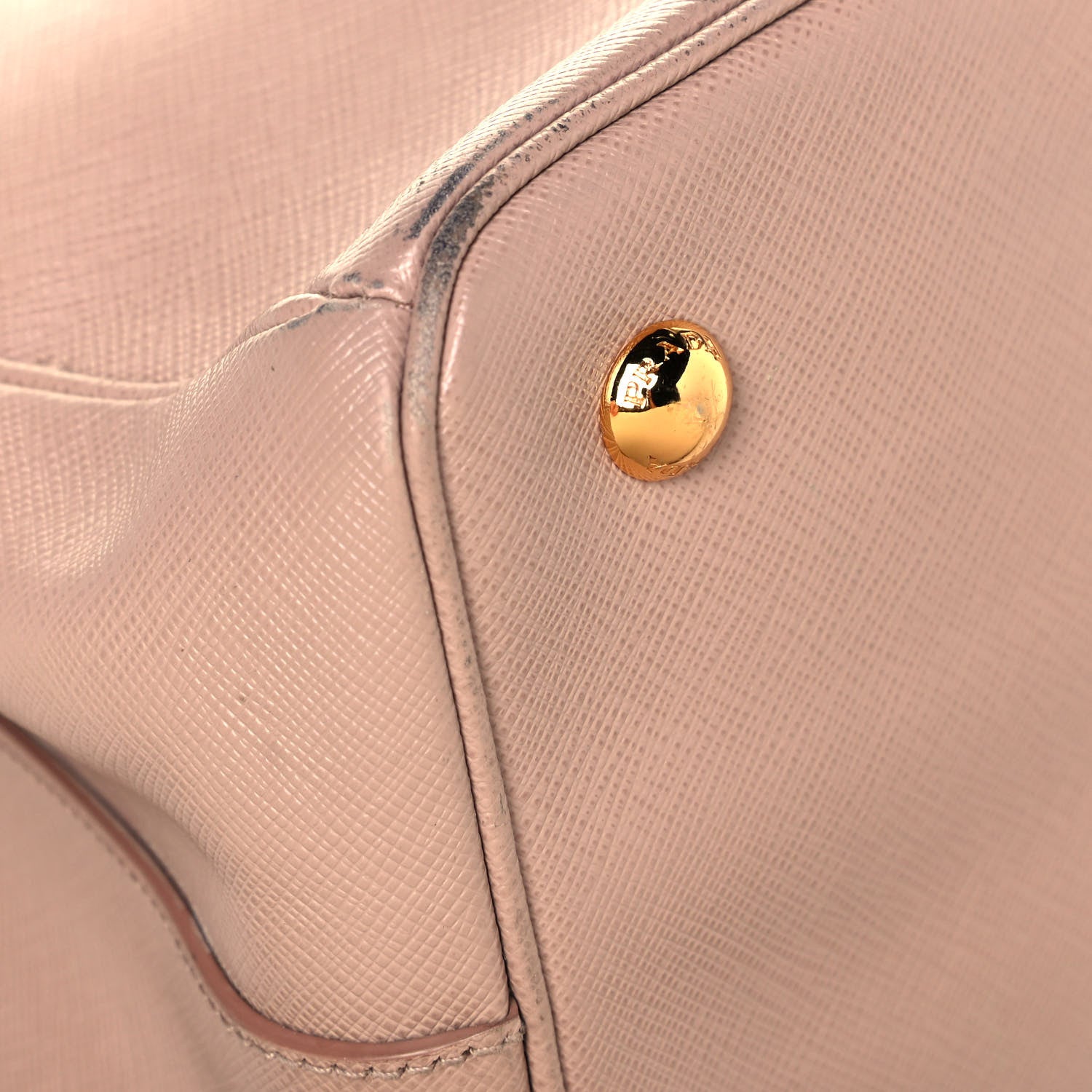 Prada Saffiano Lux Medium Tote Cammeo 9 of 12