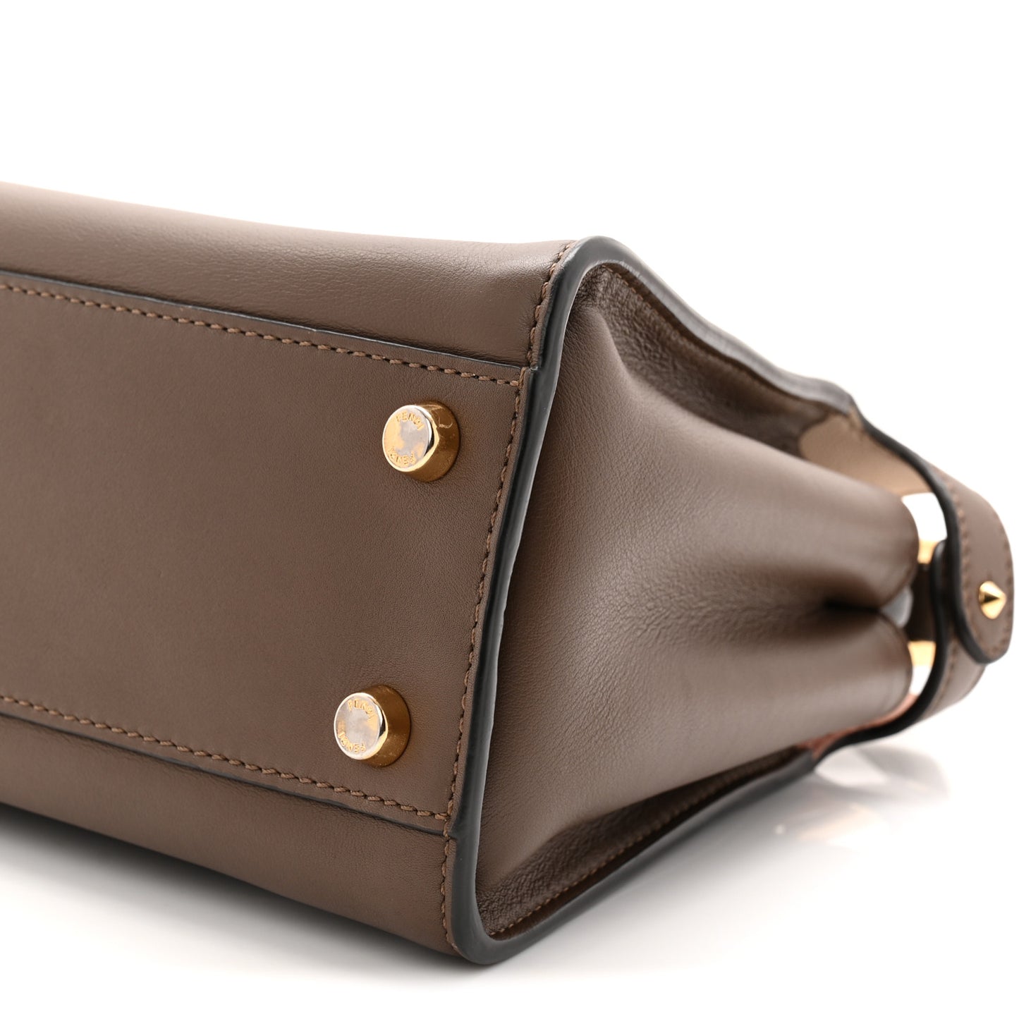 Vitello Tahiti Burro Bi-Color Medium Peekaboo Iconic Essentially Satchel Maya Camelia Confetto