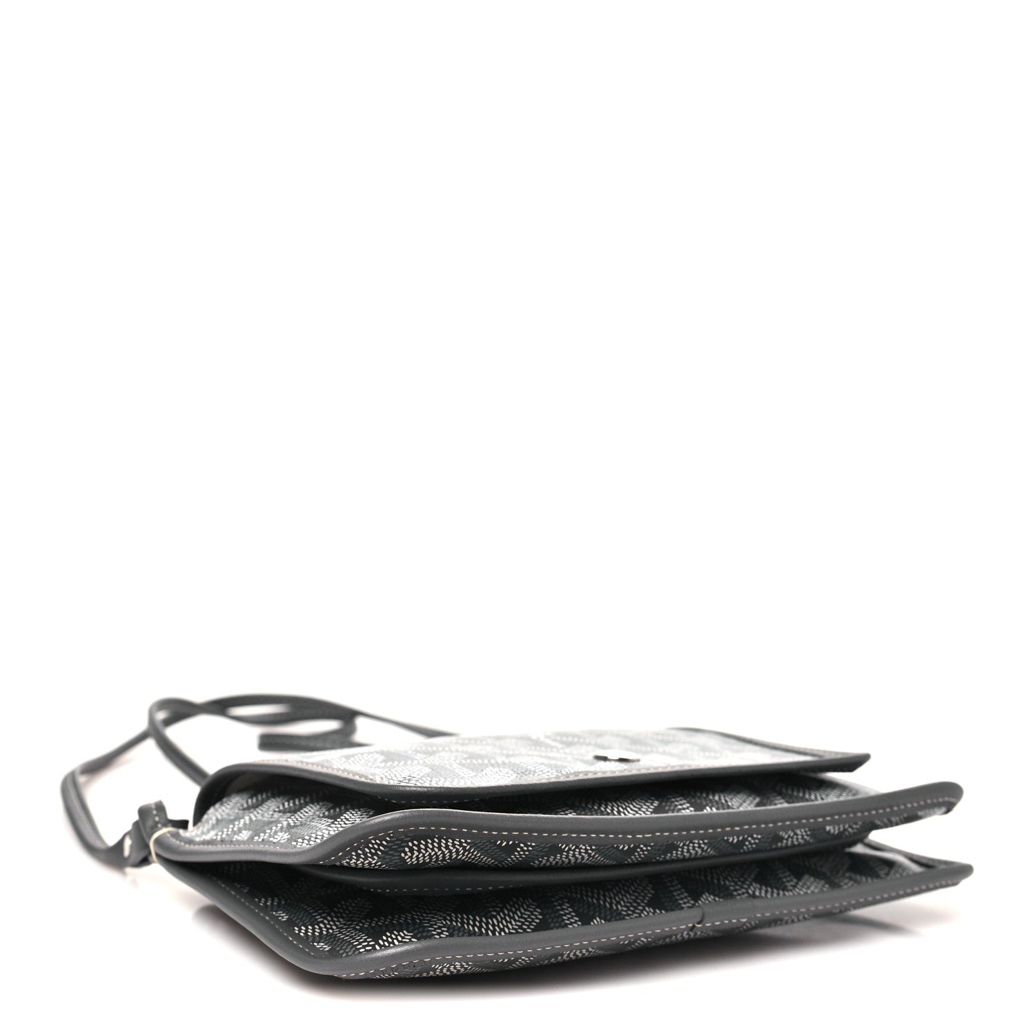 Goyard Goyardine Plumet Wallet Clutch Grey 4 of 9
