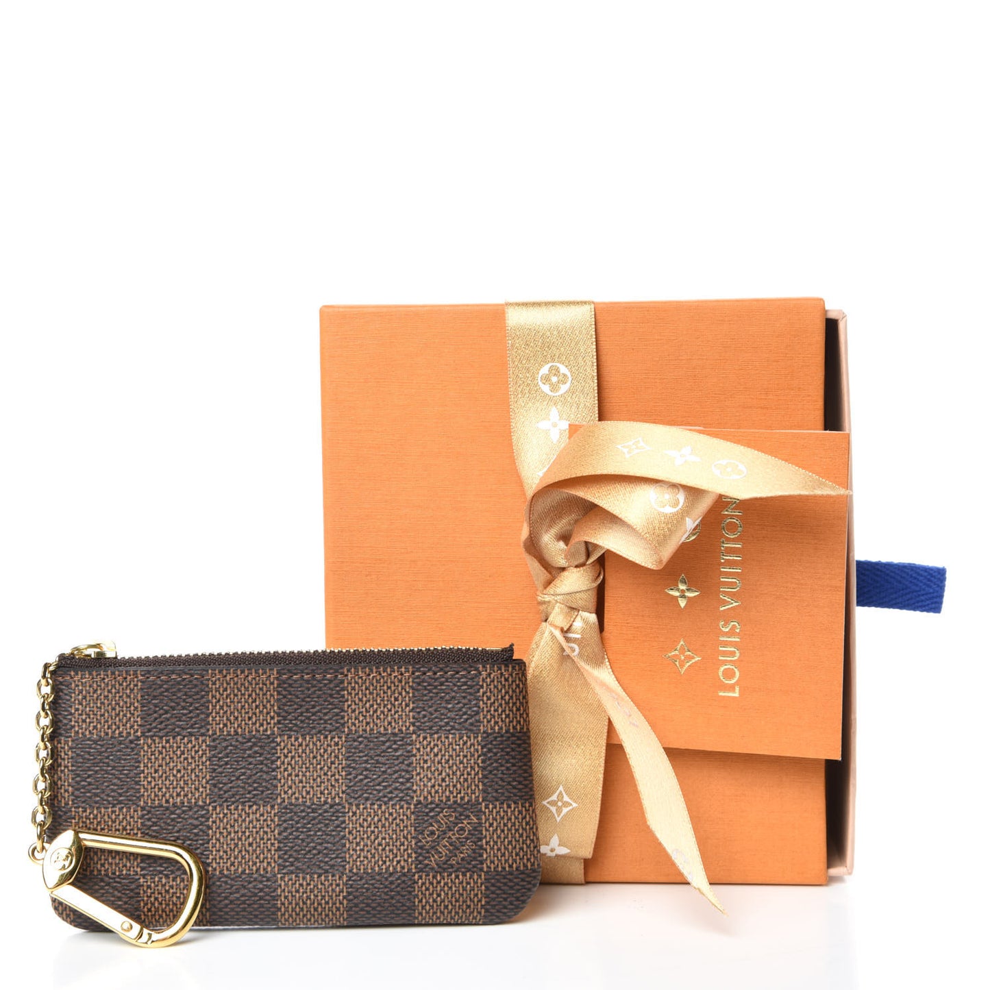 Damier Ebene Key Pouch