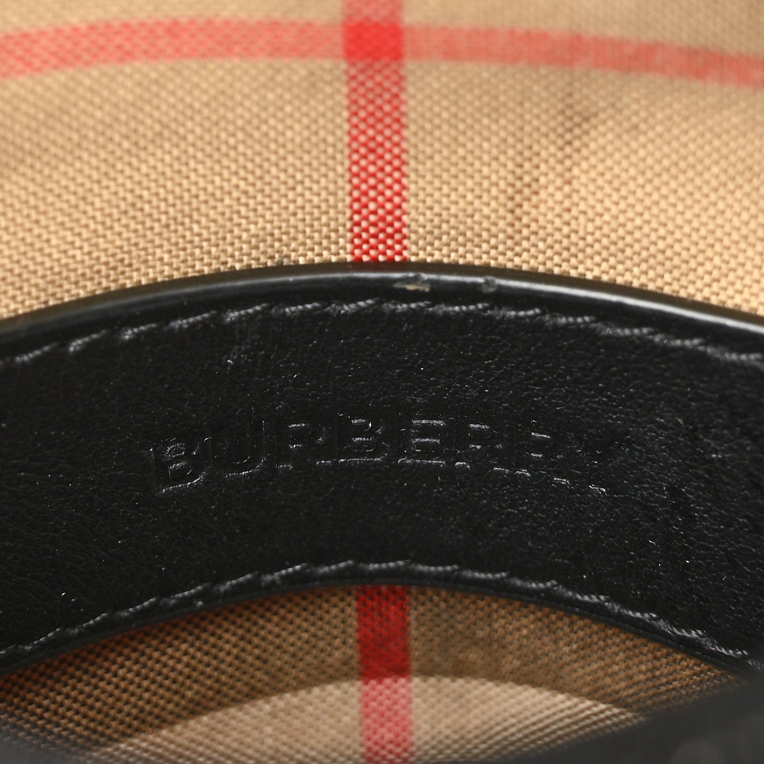 Burberry Nylon Vintage Check Phone Crossbody Archive Beige 6 of 8