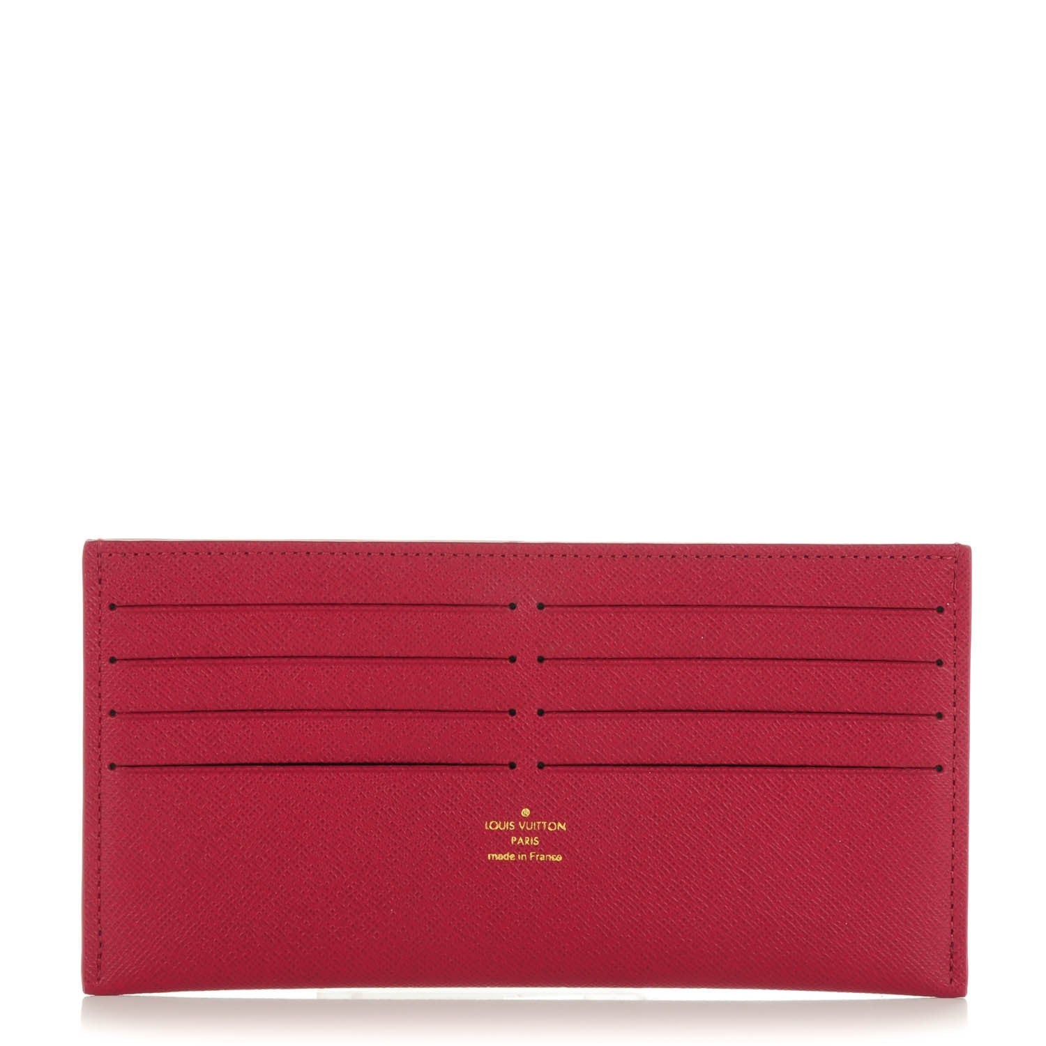 Louis Vuitton Calfskin Felicie Chain Wallet Card Holder Insert 1 of 6