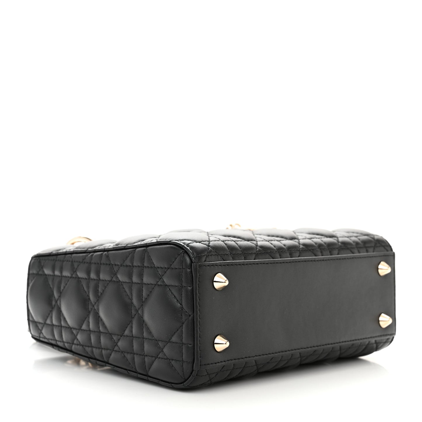 Lambskin Cannage Small My ABCDior Lady Dior Black