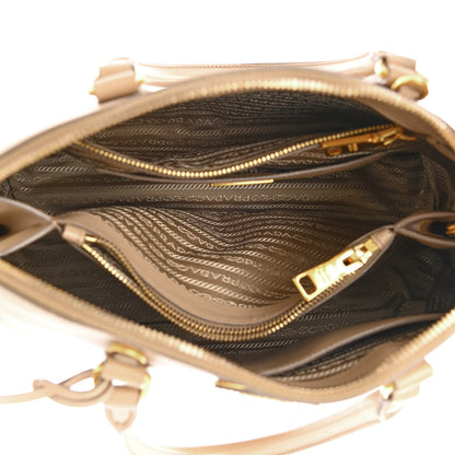 Prada Saffiano Lux Medium Promenade Tote Sabbia 5 of 16
