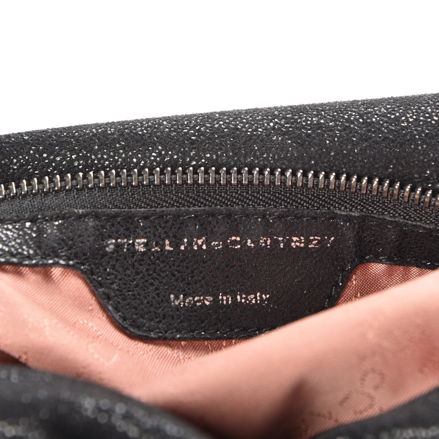 Stella McCartney Shaggy Deer Falabella Fold Over Tote Black 9 of 11