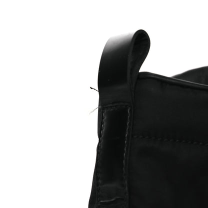 Prada Spazzolato Re-Nylon Metal Triangle Logo Lace Up 55mm Ankle Boots 38.5 Black 11 of 11