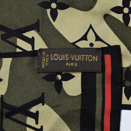 Louis Vuitton Silk Monogramouflage Bandeau 4 of 5