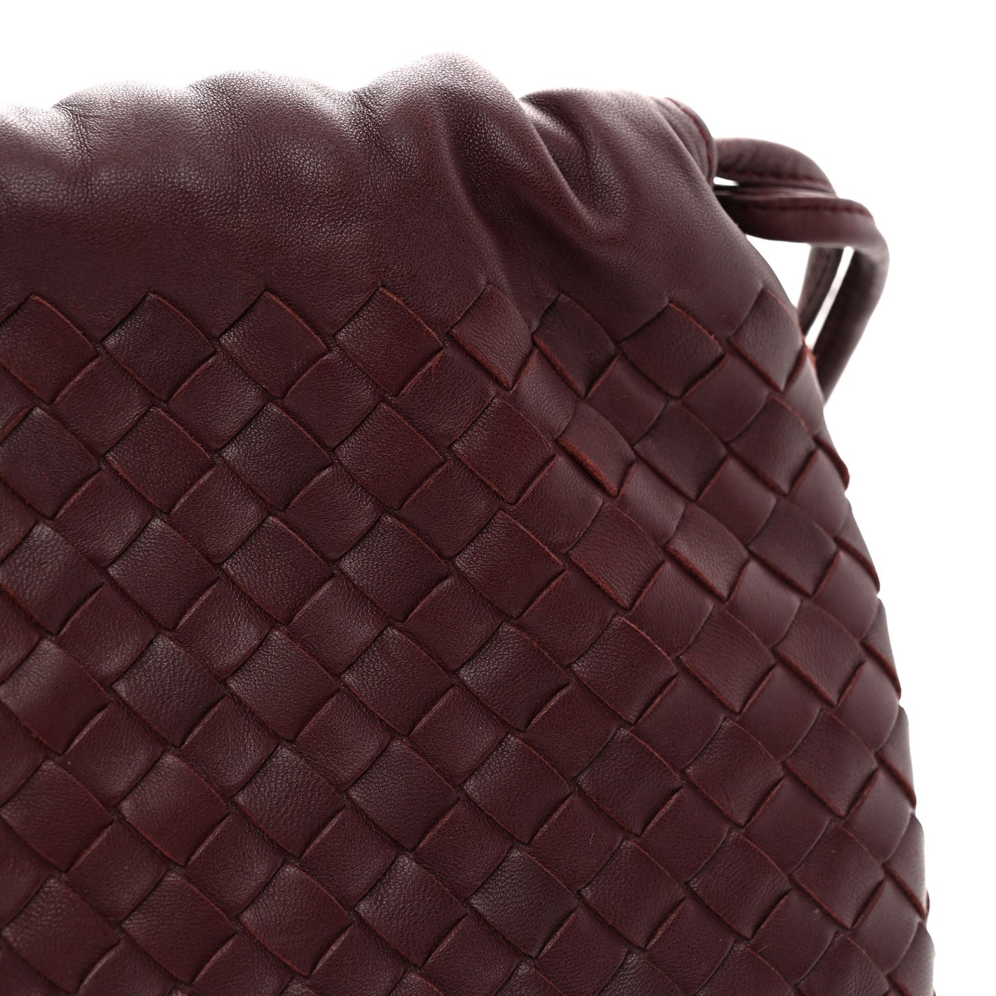 Nappa Intrecciato Drawstring Tote Opera