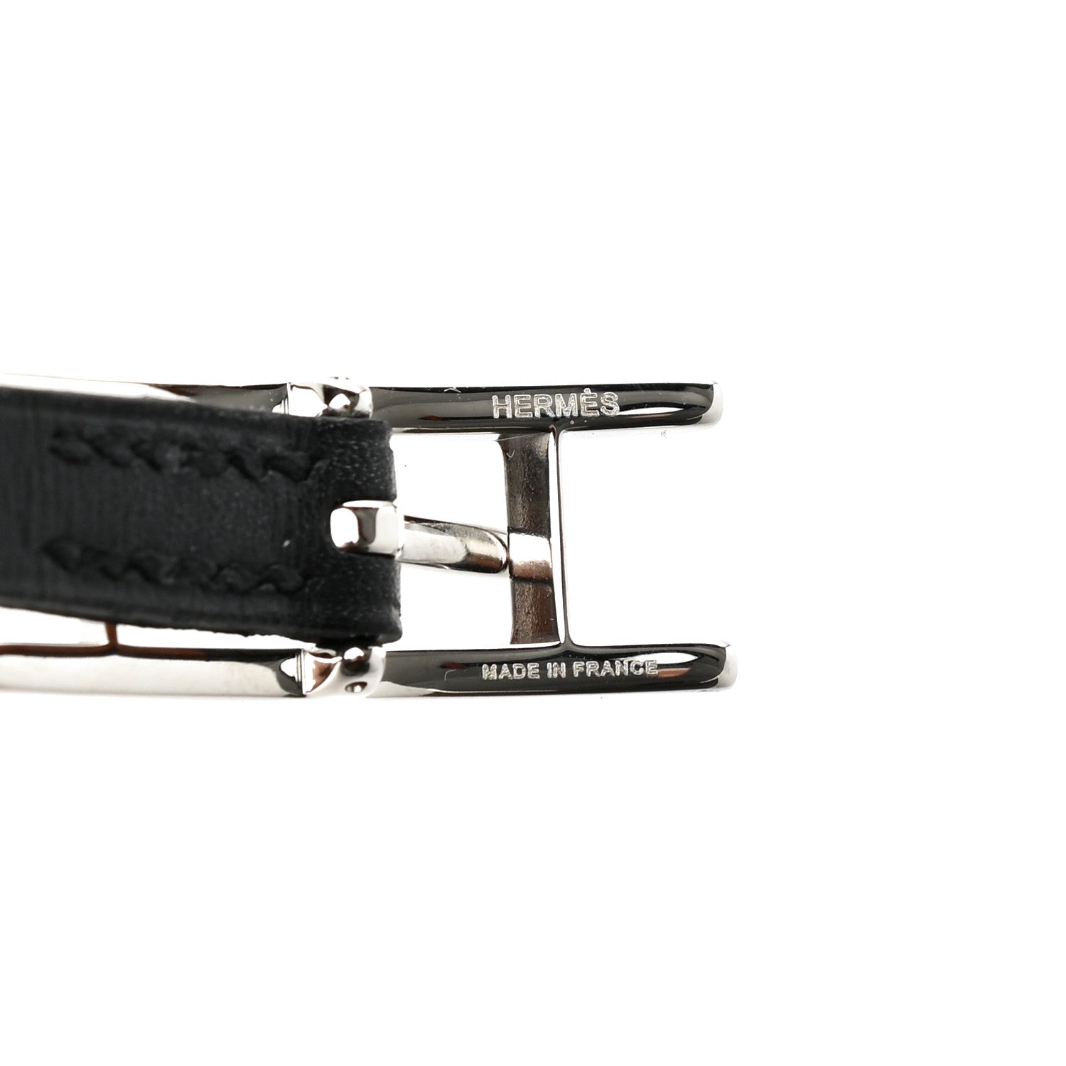 Hermes Swift Behapi Double Tour Bracelet T2 Black Gold 4 of 4