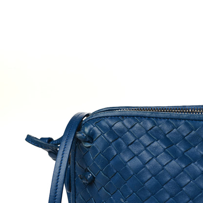 Bottega Veneta Nappa Intrecciato Pillow Crossbody Messenger Blue 12 of 15