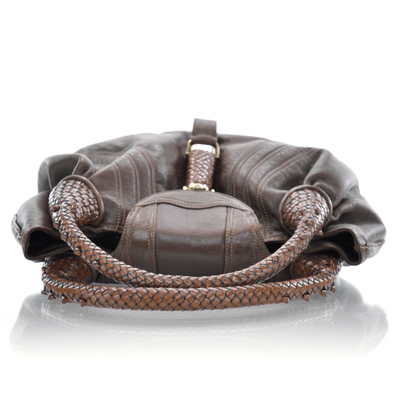 Fendi Nappa Nuvolata Spy Cognac 5 of 10