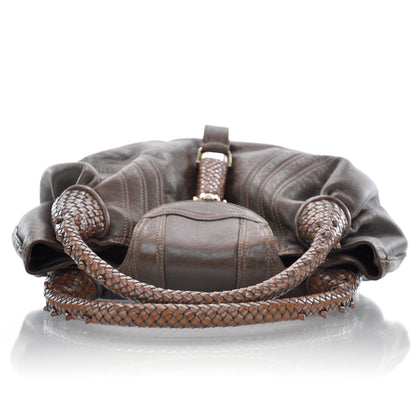 Fendi Nappa Nuvolata Spy Cognac 5 of 10