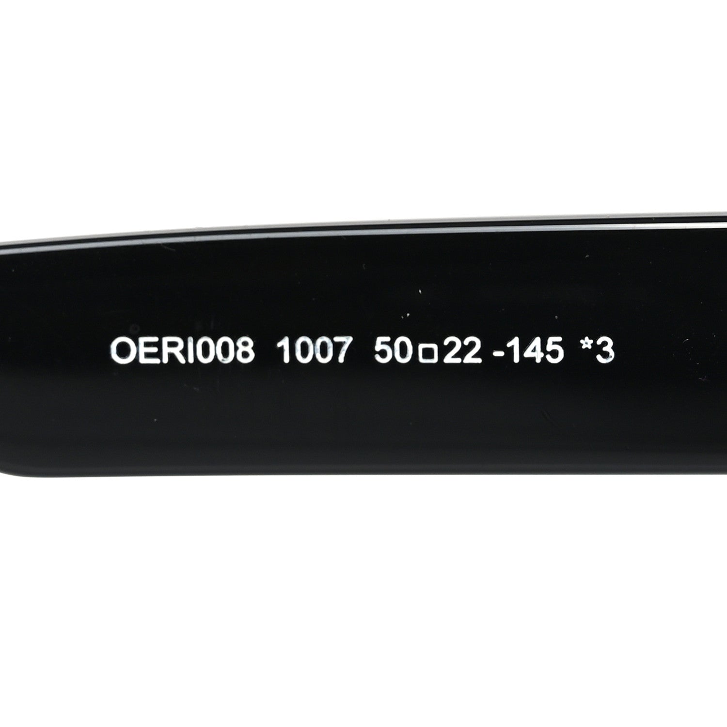 Off-White Acetate Square Sunglasses OERI008 Black 6 of 6