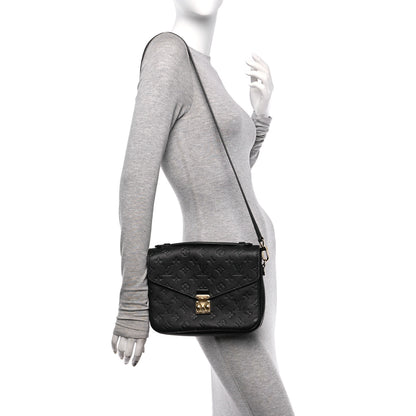 Louis Vuitton Empreinte Pochette Metis Black 2 of 13