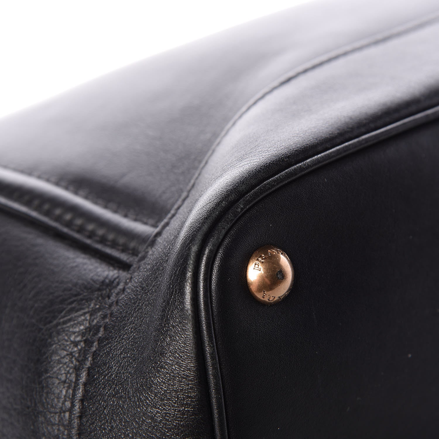Prada City Calfskin Tote Black 10 of 13