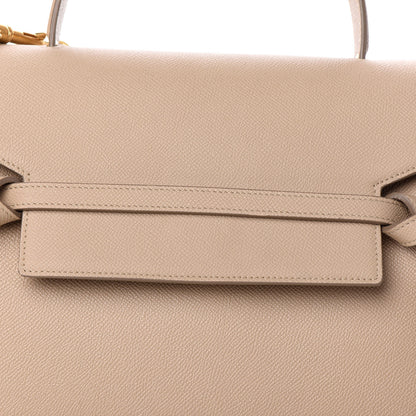 Celine Grained Calfskin Mini Belt Bag Light Taupe 7 of 9