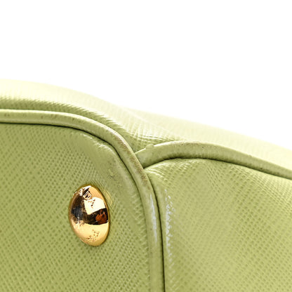 Prada Saffiano Medium Double Zip Galleria Tote Prato 12 of 19
