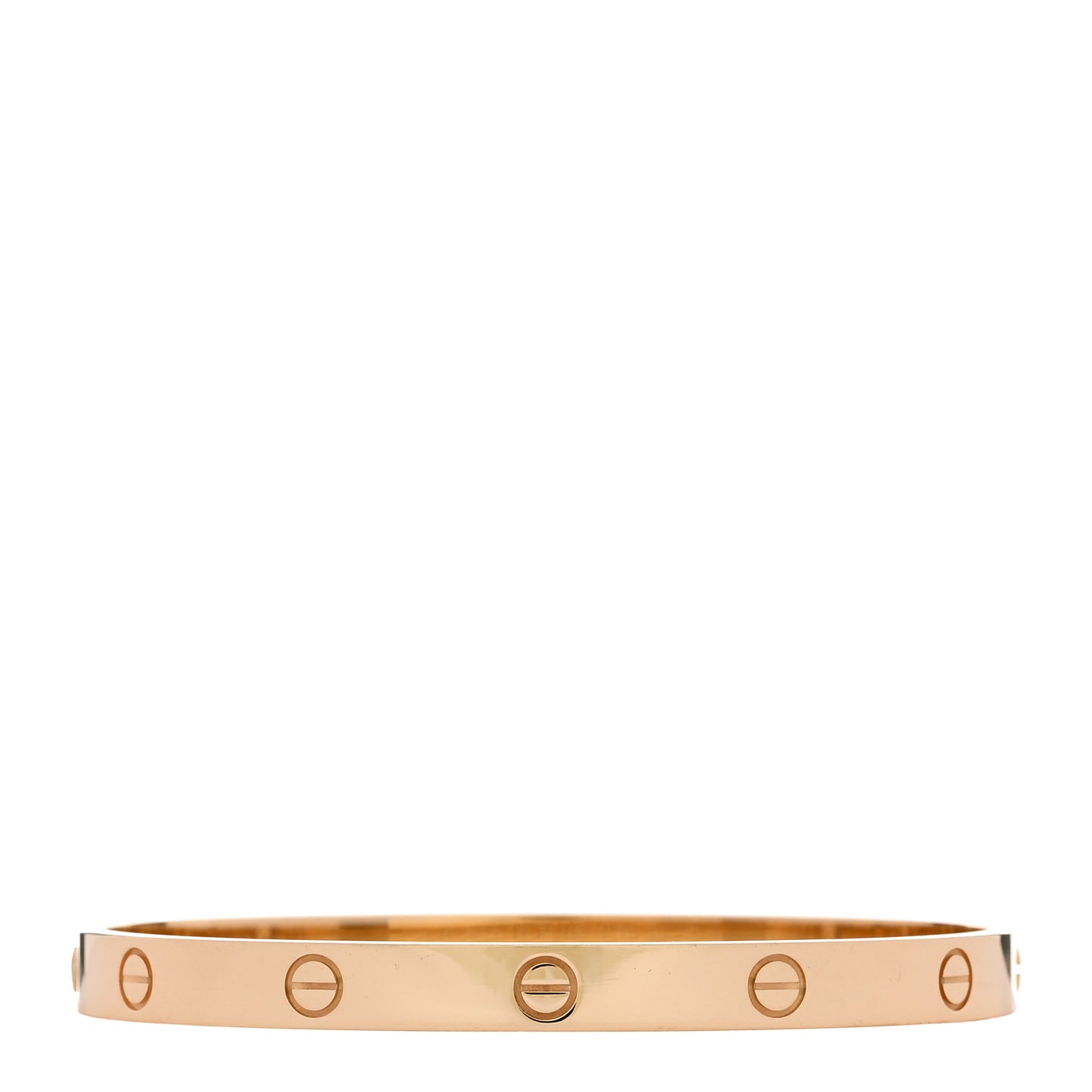 18K Yellow Gold LOVE Bracelet 19