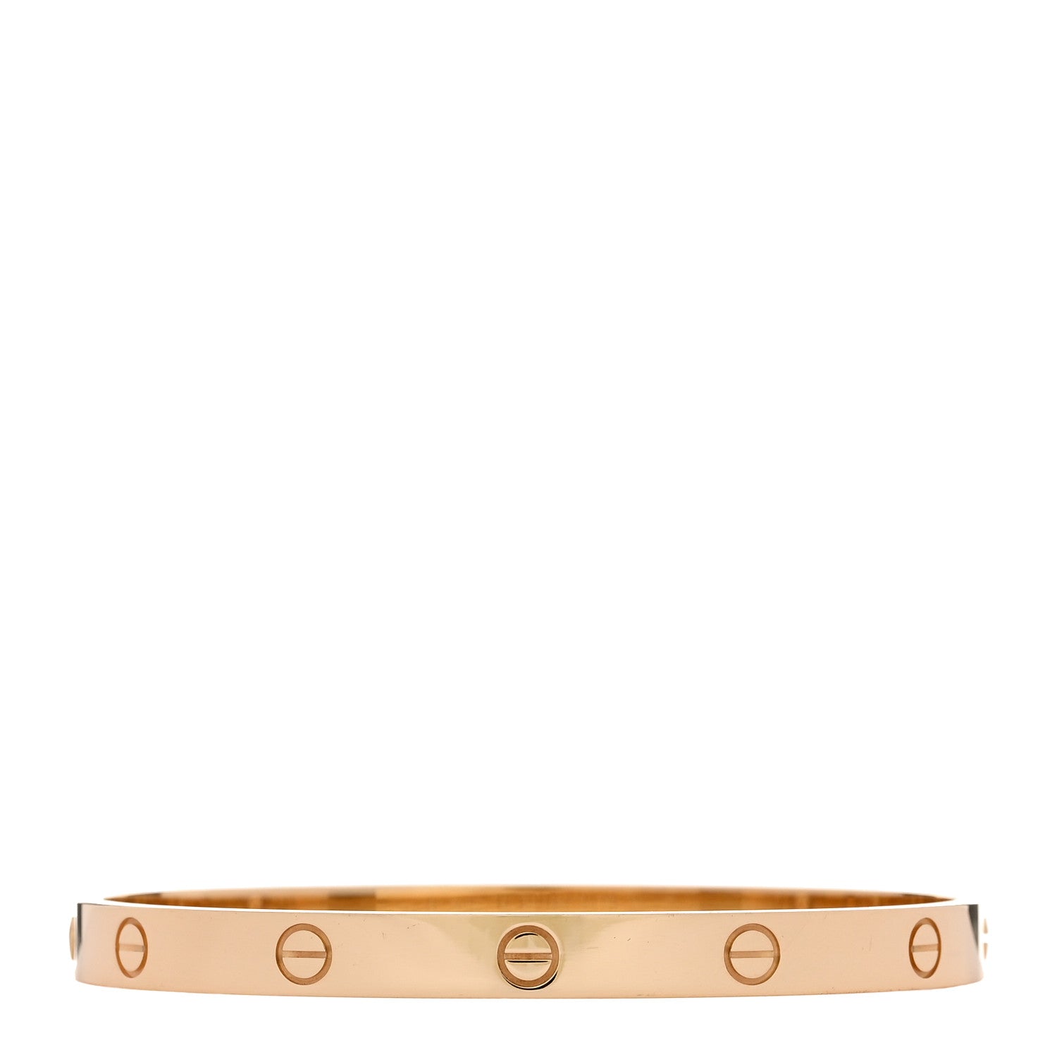 Cartier 18K Yellow Gold LOVE Bracelet 19 2 of 8