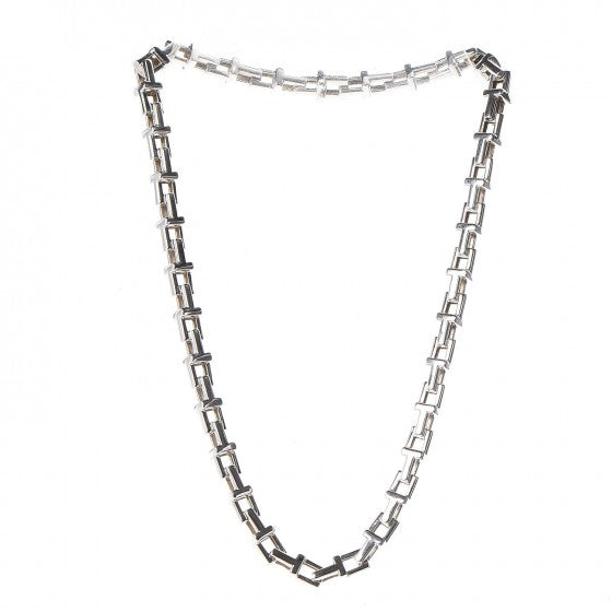 Tiffany Sterling Silver Interchangeable T Chain Necklace 6 of 9