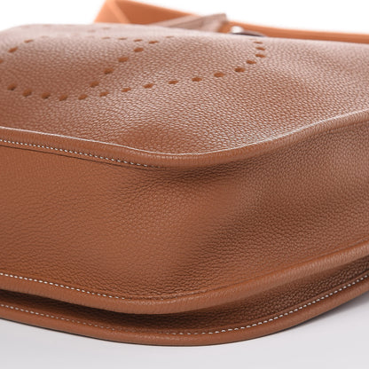Hermes Togo Evelyne III PM Gold 10 of 10