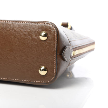 Gucci GG Supreme Monogram Horsebit 1955 Top Handle Bag Beige Brown Sugar 10 of 10